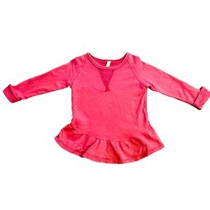 Childhoods Peplum Crew Top